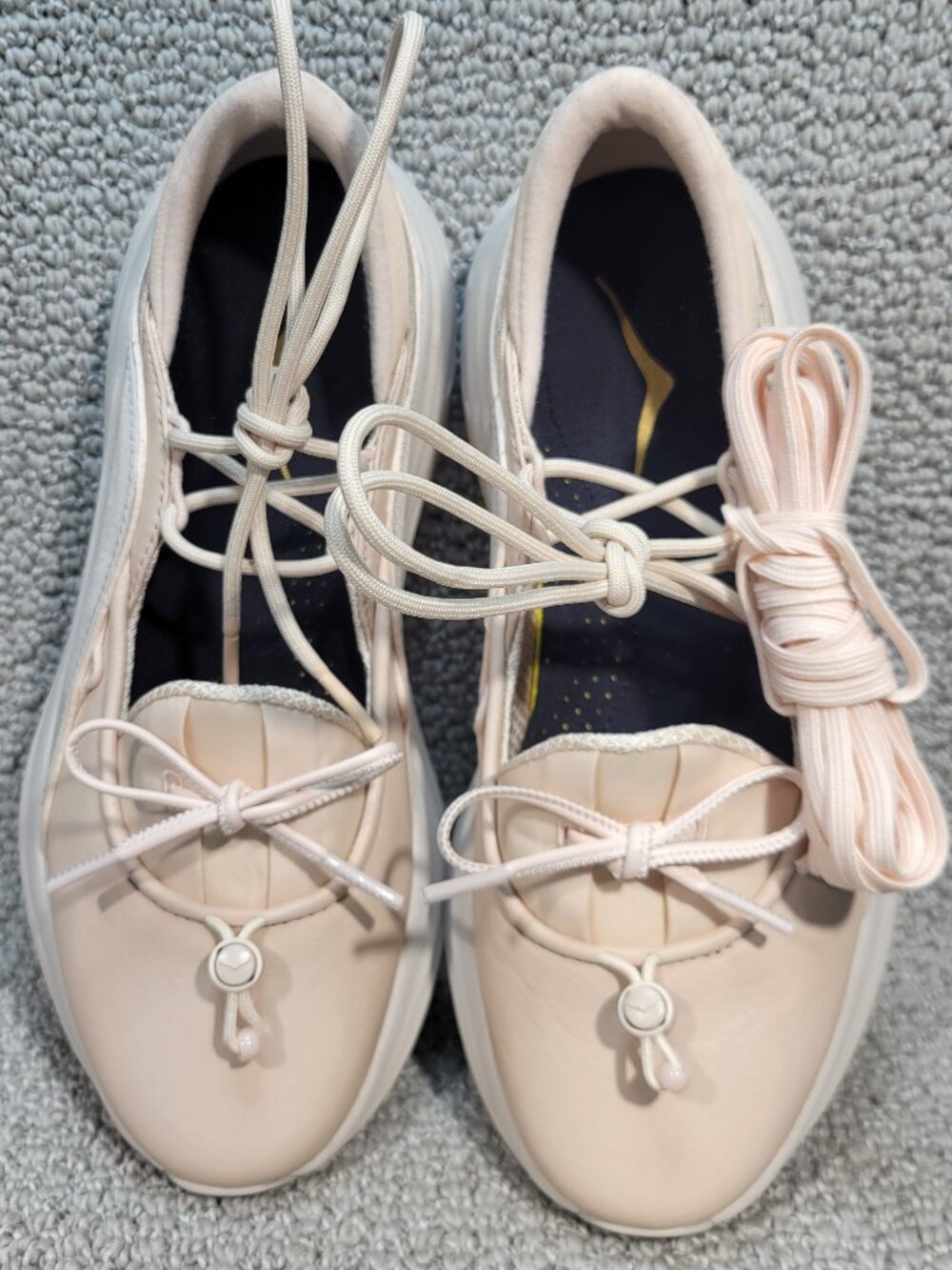 Hoka One One Bondi Mary Jane Beech Wood/Stucco Sneakers Women's Multiple Sizes - Picture 2 of 12